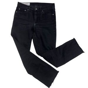Gap Women's Black Straight Leg Jeans Size 27